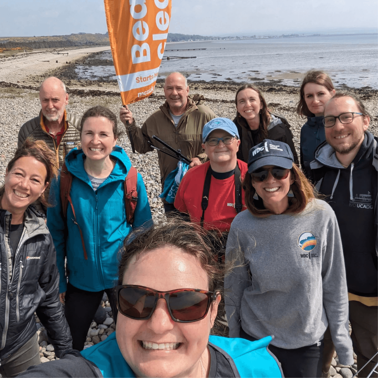 Volunteers from Moray Ocean Community and partners at the Inverness Royal Academy Citizen Science day